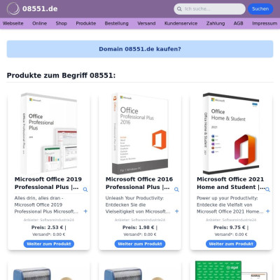 Screenshot 08551.de
