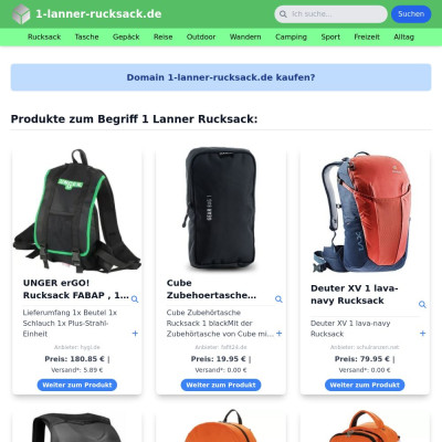 Screenshot 1-lanner-rucksack.de