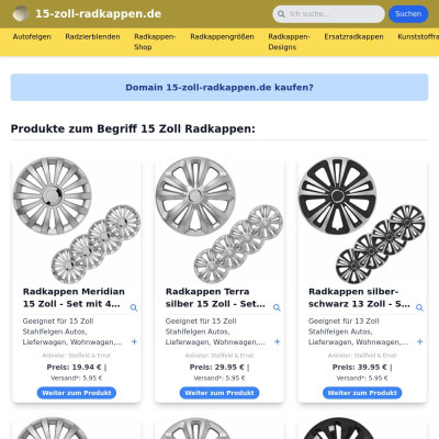 Screenshot 15-zoll-radkappen.de