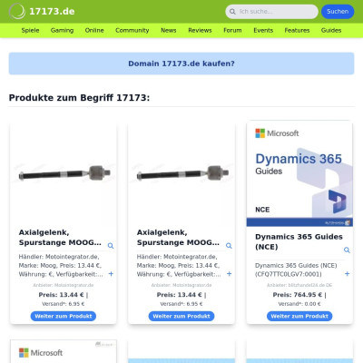 Screenshot 17173.de