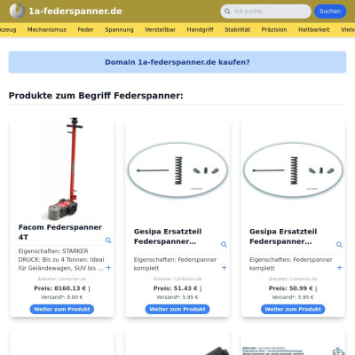 Screenshot 1a-federspanner.de