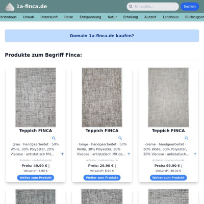 Screenshot 1a-finca.de