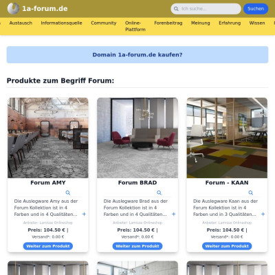 Screenshot 1a-forum.de