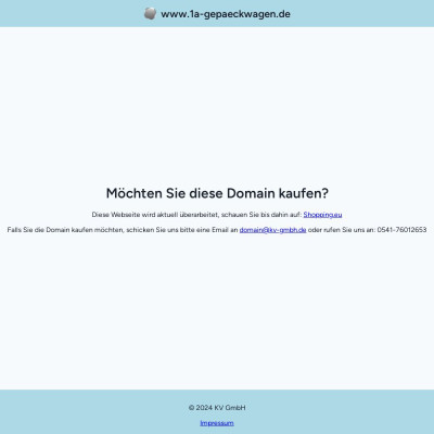 Screenshot 1a-gepaeckwagen.de