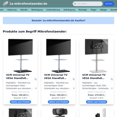 Screenshot 1a-mikrofonstaender.de