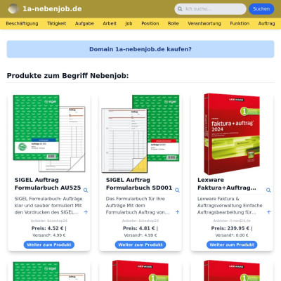Screenshot 1a-nebenjob.de