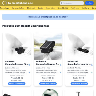 Screenshot 1a-smartphones.de