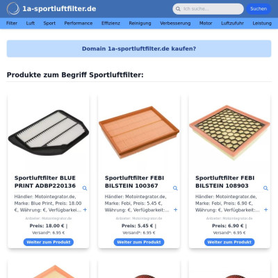 Screenshot 1a-sportluftfilter.de