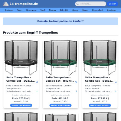 Screenshot 1a-trampoline.de