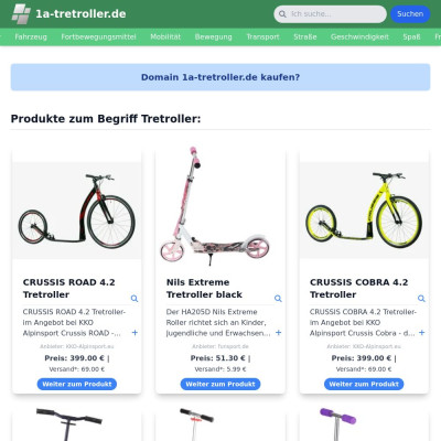 Screenshot 1a-tretroller.de