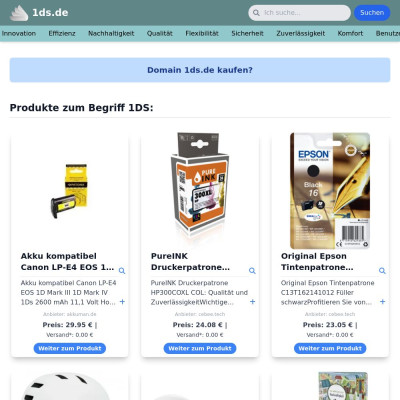 Screenshot 1ds.de