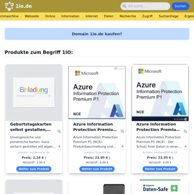 Screenshot 1io.de
