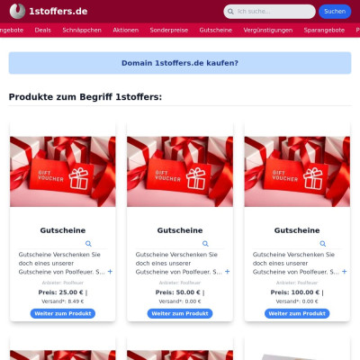 Screenshot 1stoffers.de