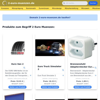 Screenshot 2-euro-muenzen.de
