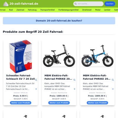 Screenshot 20-zoll-fahrrad.de