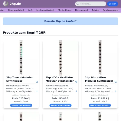 Screenshot 2hp.de