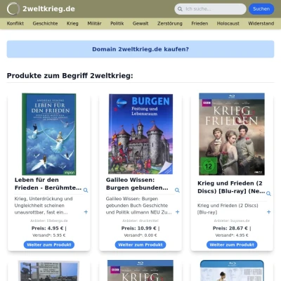 Screenshot 2weltkrieg.de