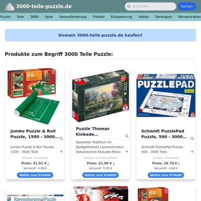 Screenshot 3000-teile-puzzle.de