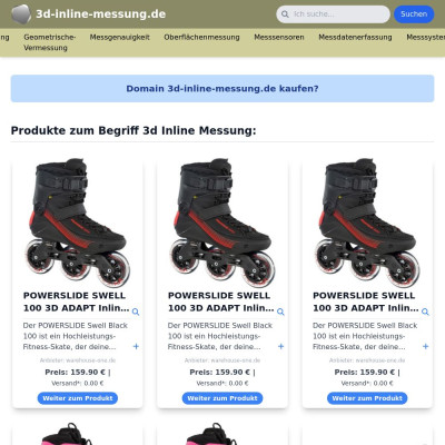 Screenshot 3d-inline-messung.de