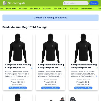 Screenshot 3d-racing.de