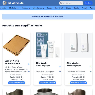 Screenshot 3d-works.de