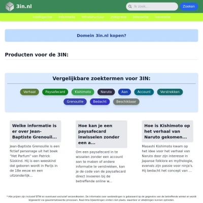 Screenshot 3in.nl