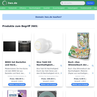 Screenshot 3wx.de