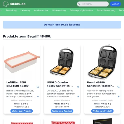 Screenshot 48480.de