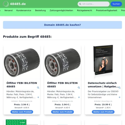 Screenshot 48485.de