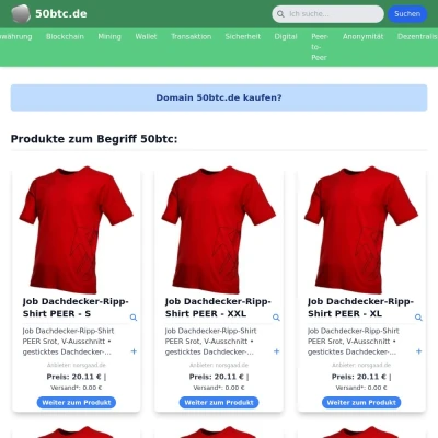 Screenshot 50btc.de