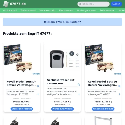 Screenshot 67677.de