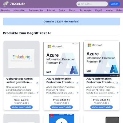 Screenshot 78234.de