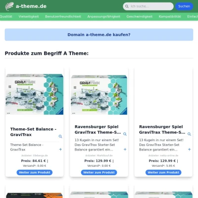 Screenshot a-theme.de