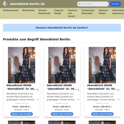 Screenshot abendkleid-berlin.de