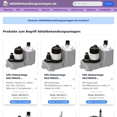 Screenshot abfallbehandlungsanlagen.de