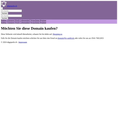 Screenshot abgepackt.ch