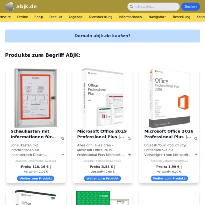 Screenshot abjk.de