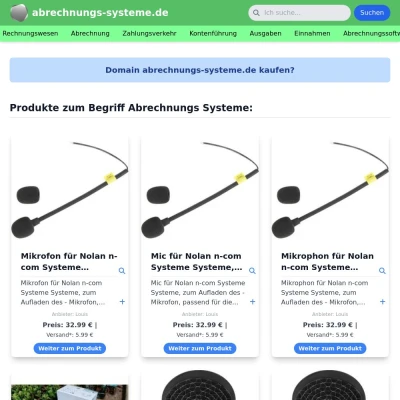 Screenshot abrechnungs-systeme.de