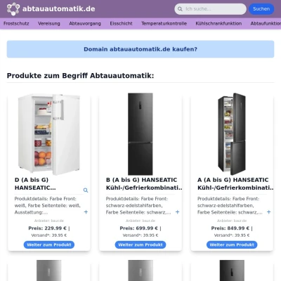 Screenshot abtauautomatik.de