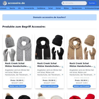 Screenshot accesoire.de