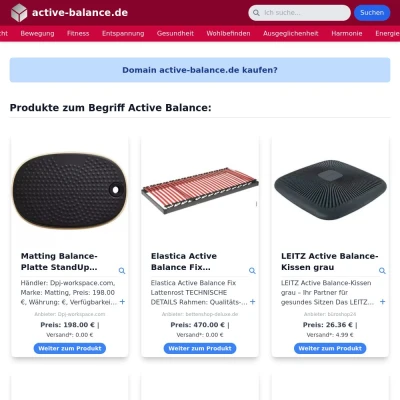 Screenshot active-balance.de