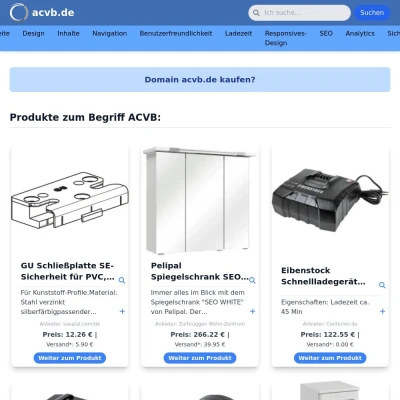 Screenshot acvb.de