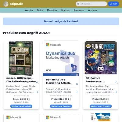 Screenshot adgo.de