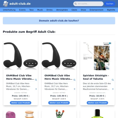 Screenshot adult-club.de