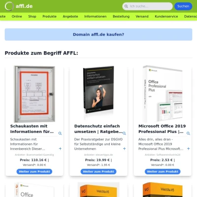 Screenshot affl.de