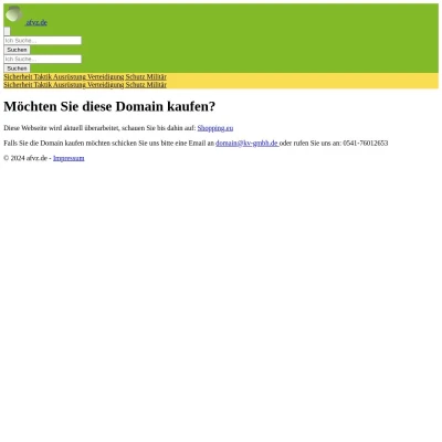 Screenshot afvz.de