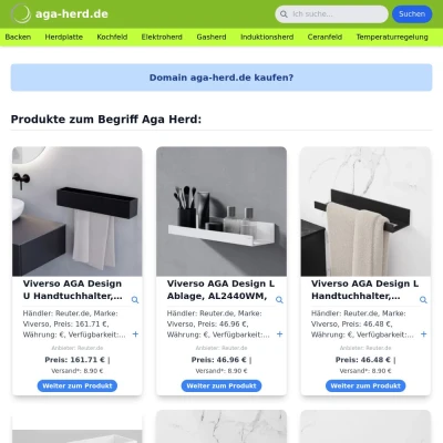 Screenshot aga-herd.de