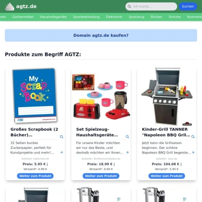 Screenshot agtz.de