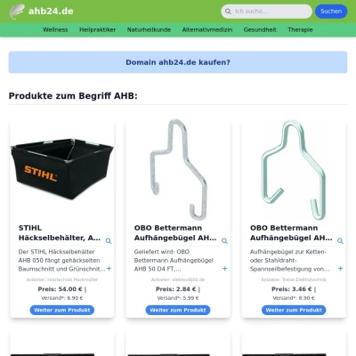 Screenshot ahb24.de