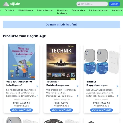 Screenshot aiji.de